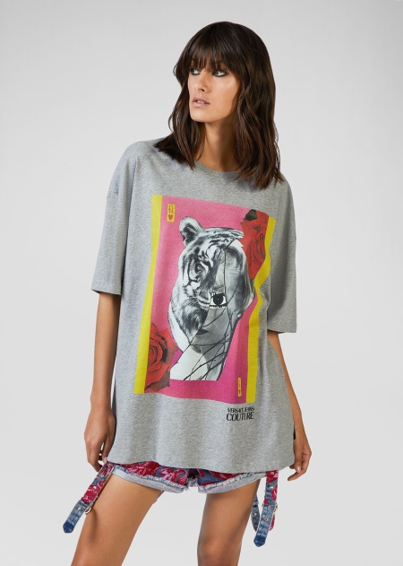 Versace Collage Capsule Collection T-shirt Dam - 495107SMG